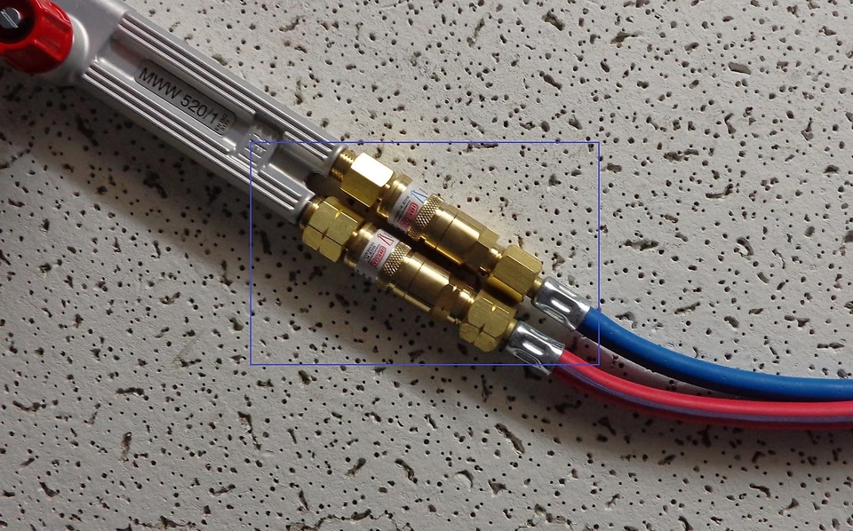 IBEDA Schlauchkupplung Autogen Schnellschlußkupplung Schlauch - Griffstück