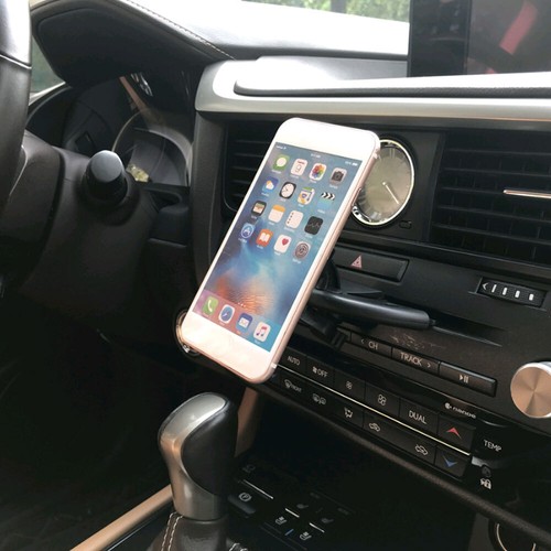 Car CD Slot Mount Bracket Clip Phone Holder 17mm Ball Head Base For Phone GPS - 第 14/14 張圖片