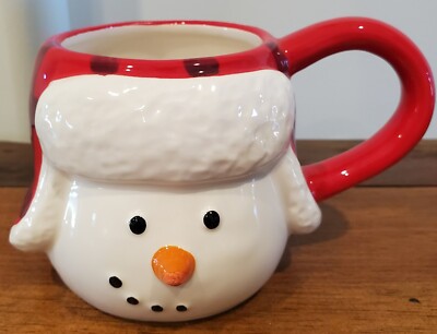 Threshold Christmas Snowman Winter Hat Holiday Coffee Mug Decorative