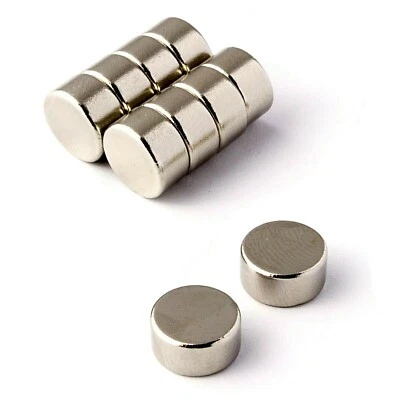 POWER MAGNET STORE Strong Magnets 10 of 10mm x 5mm Disc Magnet * 3.5Kg PULL * Round circle powerful