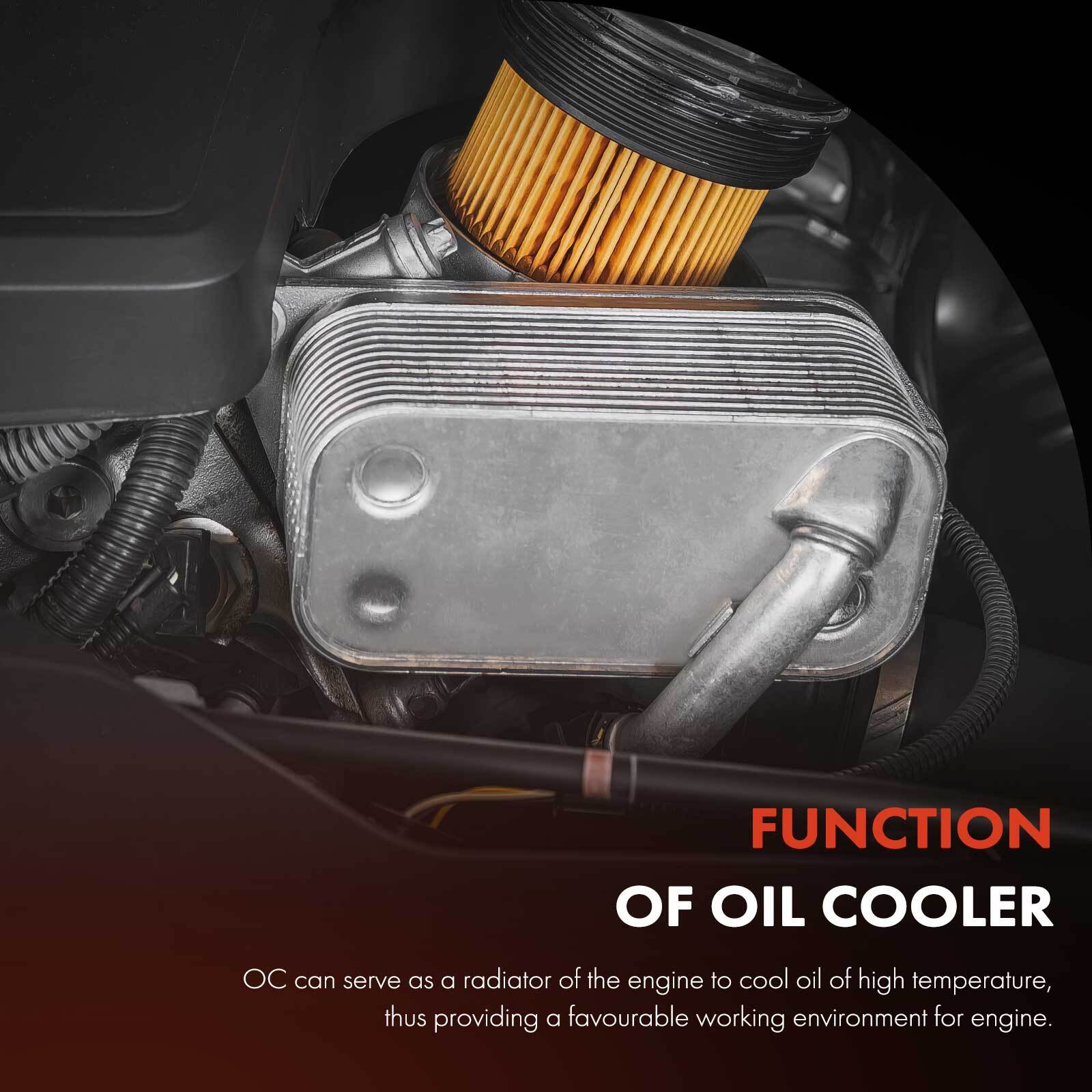 Maserati Quattroporte GTS 2014-2020 Transmission oil coolers Set