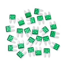 25pcs 30 A Amp APM ATM Fuse Mini Blade Car Audio Automotive Motorcycle Truck SUV