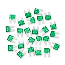 25pcs 30 A Amp APM ATM Fuse Mini Blade Car Audio Automotive Motorcycle Truck SUV
