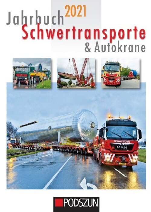 Thumbnail - Jahrbuch Schwertransporte & Autokrane 2021 | Taschenbuch | 144 S. |