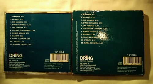 Manias de Plata CD Andorra 1999 FLAMENCO Rare Rumba Gitanas Gypsy Bulerias Alegr - Picture 4 of 5