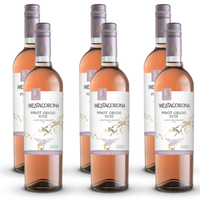 Mezzacorona Pinot Grigio Rosé Doc, Trocken, Sortenreines Weinpaket (6X0,75L)