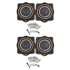 2X For Hiblow Hp-80/60 Air Pump Diaphragm Rebuild Repair Kit Air Valves Mounting