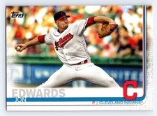 2019 Topps #528 Jon Edwards Cleveland Indians