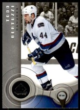2005-06 SP Game Used Todd Bertuzzi Vancouver Canucks #98