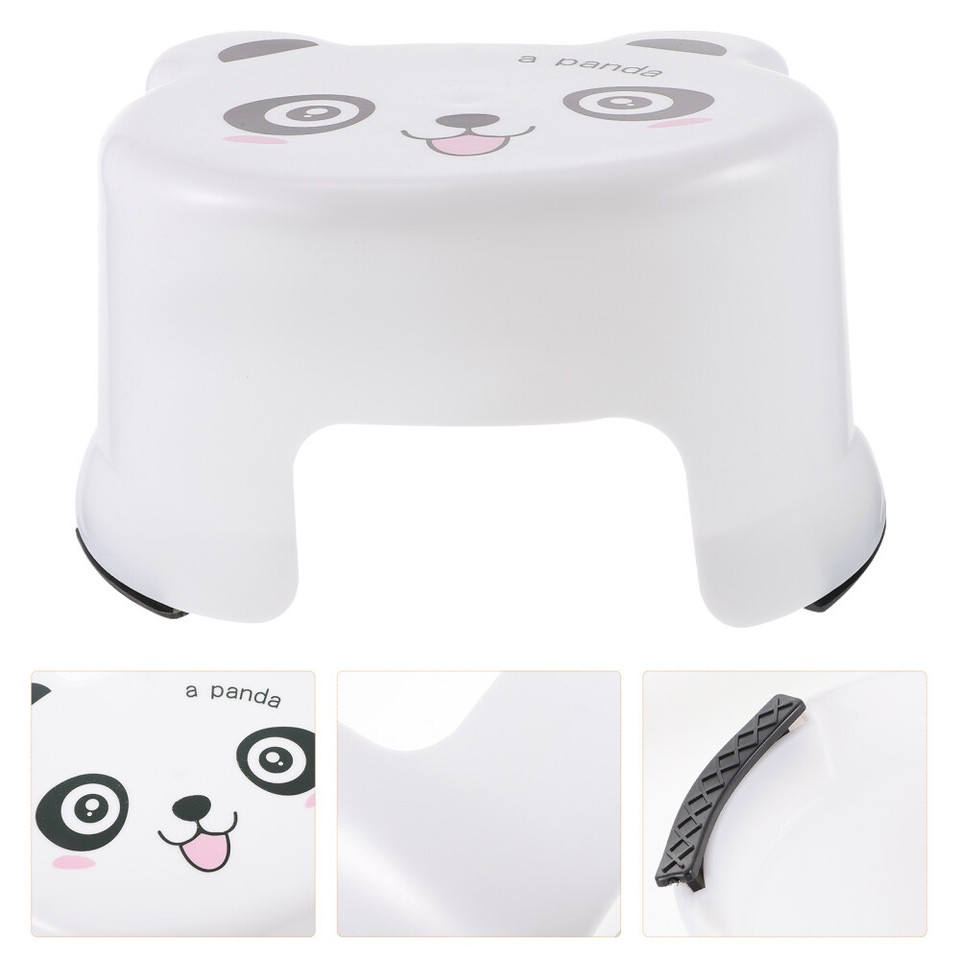 1PC Anti-Skid Step Stool Kids Bathroom Stool Cartoon Step Stool Foot ...