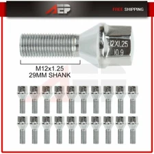 20 pcs 12x1.25 Wheel Lug Studs Bolts Shank 28mm Hex 17mm For Chrysler Dodge Jeep