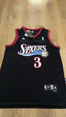 Allen Iverson #3 - Philadelphia 76ers - Trikot �� Weste schwarz