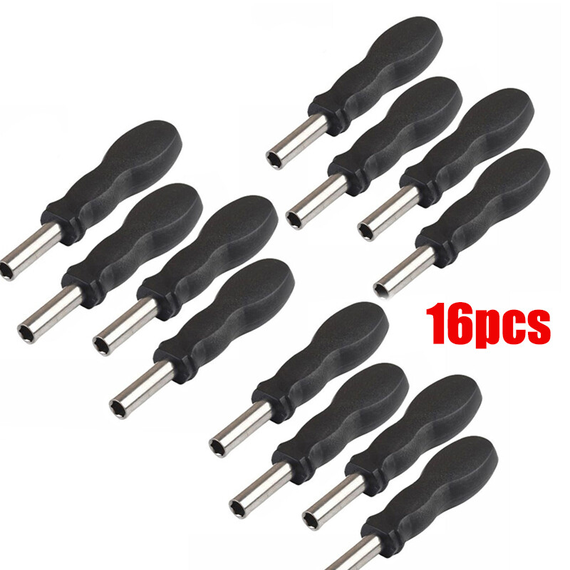 16-Piece 1/4-Inch Magnetic Screwdriver Bit Set with Hex Torx Slotted Driver Handle