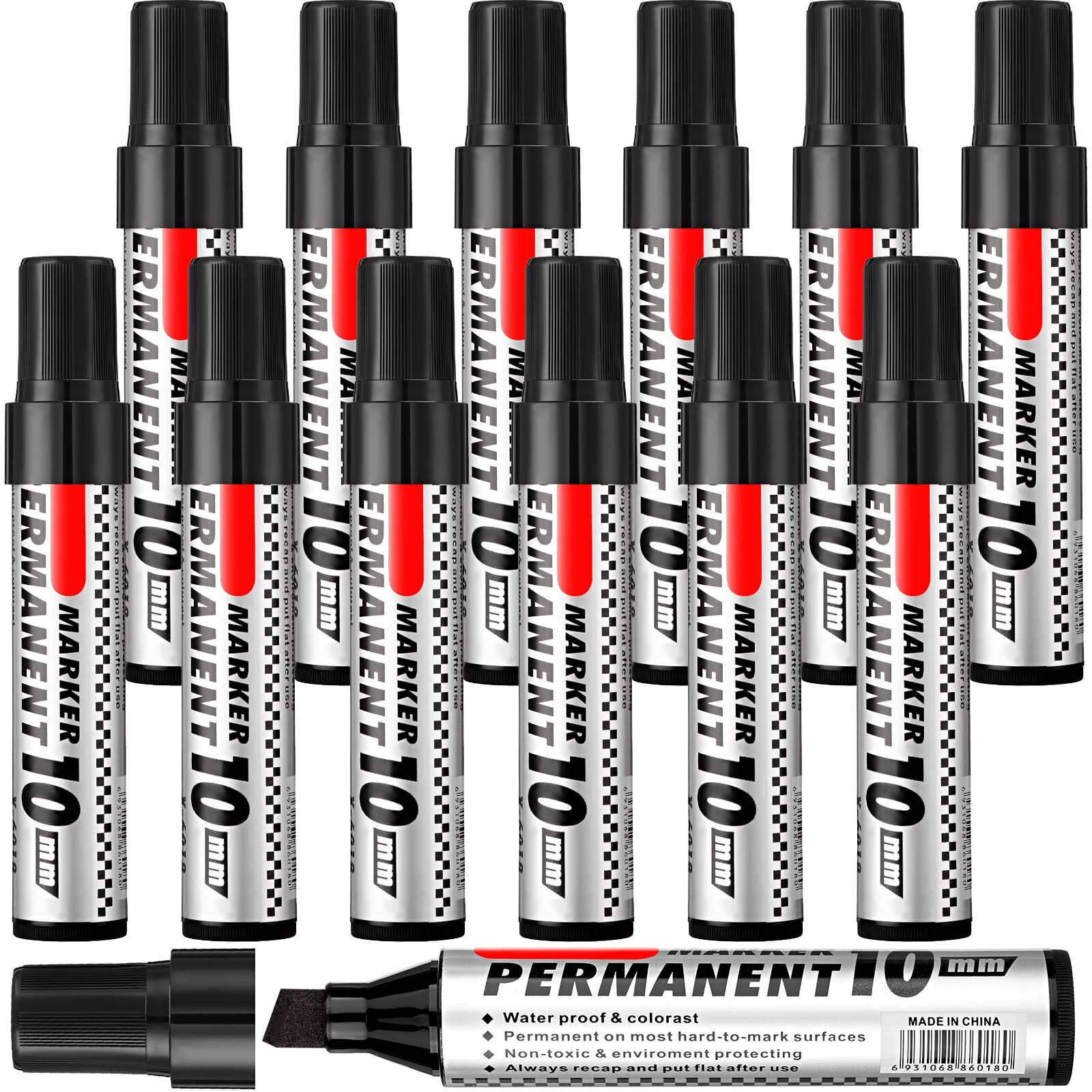 Bulk Chisel Tip Big Marker Pens Markers S...