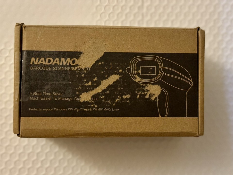 Nadamoo BUR3003 Wireless Barcode Scanner eBay