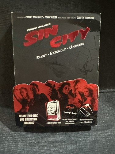 Sin City: Recut, Extended & Uncut (2xDvd, Region 1 NTSC) includes graphic novel - Picture 4 of 7