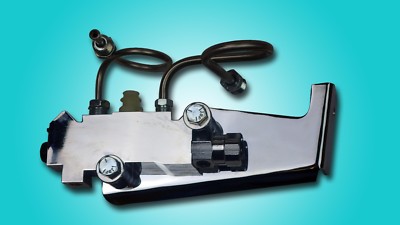 1955-1957 Chevrolet chrome proportioning valve 4 wheel disc with mounting kit