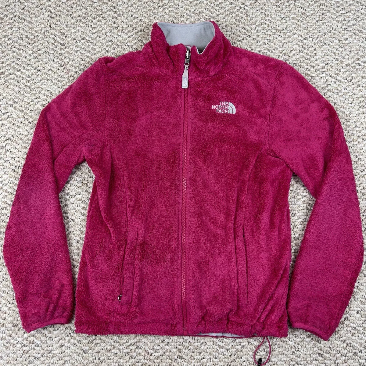 The North Face Women’s Osito Full Zip Fleece Jacket Hot Pink Fuchsia Size  Small