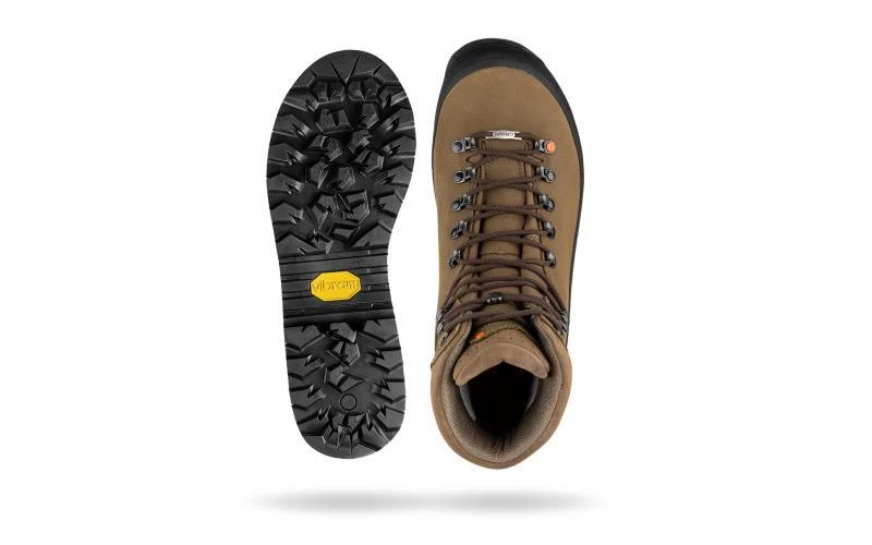 Scarpe CRISPI Nevada Legend EFX Gore-tex Forest Pelle Nabuk Marrone - Immagine 4 di 4