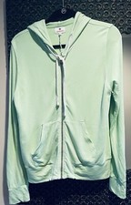 Sundry Zip Hoodie In Cotton Blend Fabric, Light Green, Size S 1 Excellent Cond