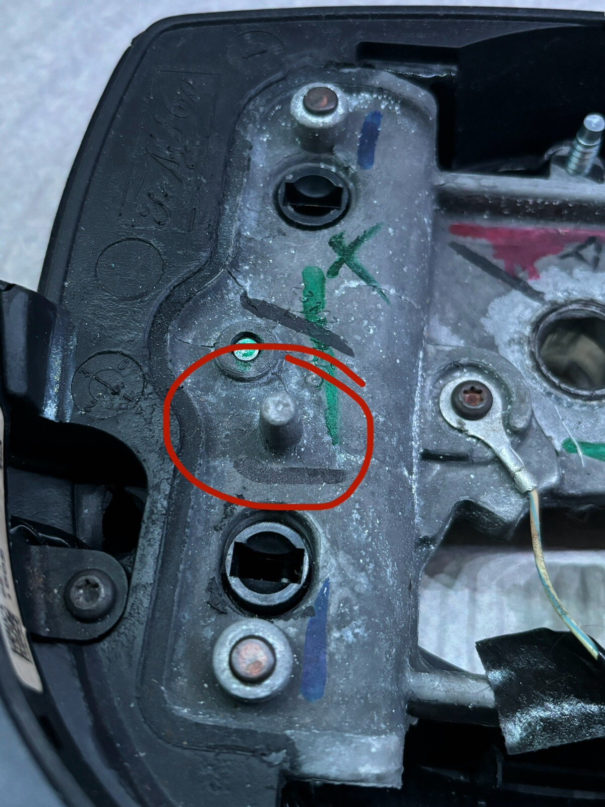 05+ BLACK INK Ford Crown Victoria Steering Wheel with Cruise Control eBay