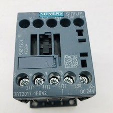 SIEMENS #3RT2017-1BB42 CONTACTOR 12 A 24 V 400V