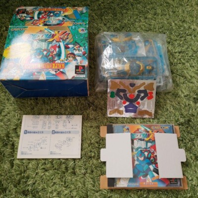 Megaman Rockman X4 Special Limited Pack With plastic model PS1