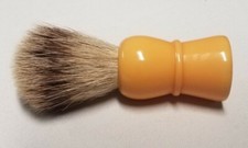 Vintage STAG B757 Shaving Brush Bakelite Handle Sterilized Pure Badger Hair 500