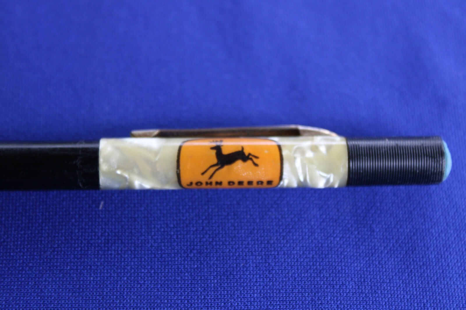 RARE NEAR MINT 50's era JOHN DEERE RESEARCH Old Pearl Sheaffer Mechanical Pencil