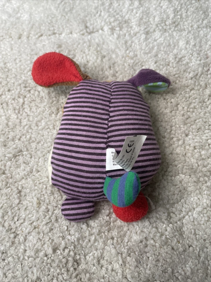 Плюшевая погремушка детское животное Mary Meyer Natural Life щенок You Are Loved 6 дюймов - Изображение 2 из 4