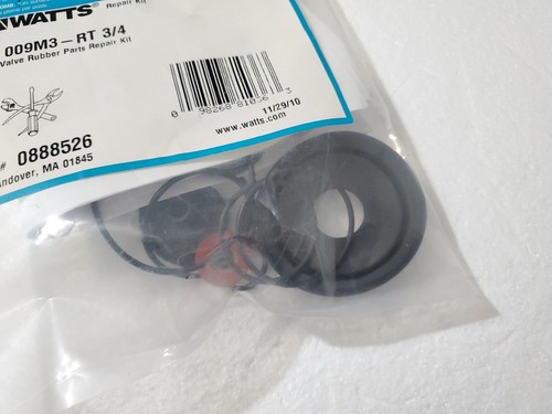 WATTS RK 009M3-RT 3/4 Total Valve Rubber Parts Repair Kit Backflow - Picture 3 of 5
