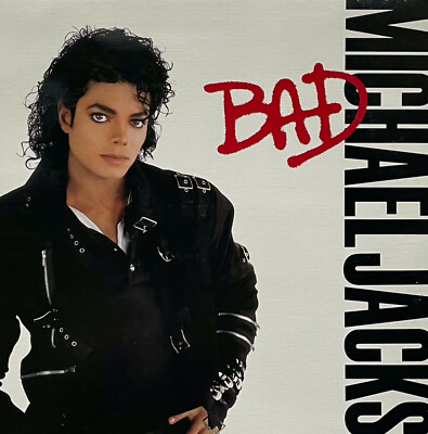ORIGINAL Vtg 1987 MICHAEL JACKSON Album BAD Vinyl 1ST PRESS Record