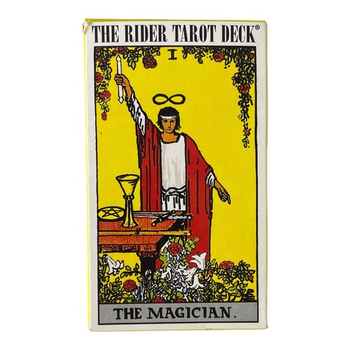 The Rider Tarot Deck Complete 78 Cards with Instructions 1971 Vintage WR78