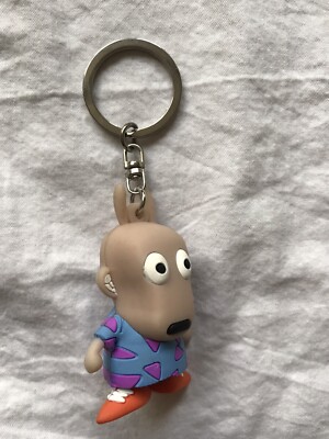 Monogram Figural Nickelodeon Collect 3D  Series 1 Rocko Keychain Keyring Nick