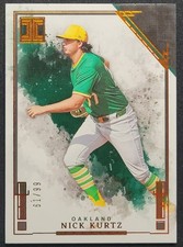 2025 PANINI IMPECCABLE NICK KURTZ #40 ROOKIE RC /99 A'S ATHLETICS 