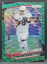 2025 Panini Prizm - James Conner #171 Green Wave Prizm