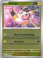 EMOLGA POKEMON CHAOS RISING 030/086 COMMON LIGHTLY PLAYED
