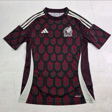 Adidas Mexico Copa America 2024 Home Soccer Football Jersey Youth Boys Sz M 