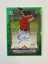 Jase Mitchell Bowman Chrome 2026 Green Refractor /99 Auto