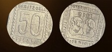 Notgeld Ludwigshafen - BASF Firmennotgeld, 50 Pfennig, 1918