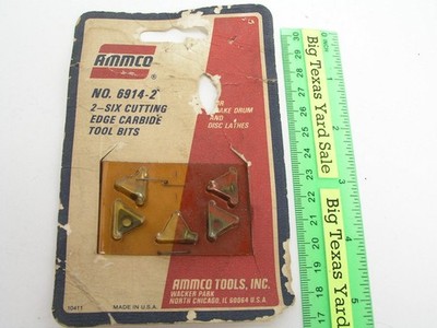 Ammco 6914-2 Carbide Tool Bit Inserts