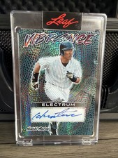 2025 Leaf Electrum Vibrance Hideki Matsui 1/1 Auto Autograph