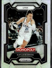 2024 Panini Prizm Monopoly WNBA #61 Kayla McBride Silver Prizms