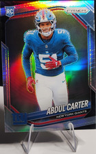 2025 Panini Prizm Abdul Carter #394 Rookie New York Giants Football