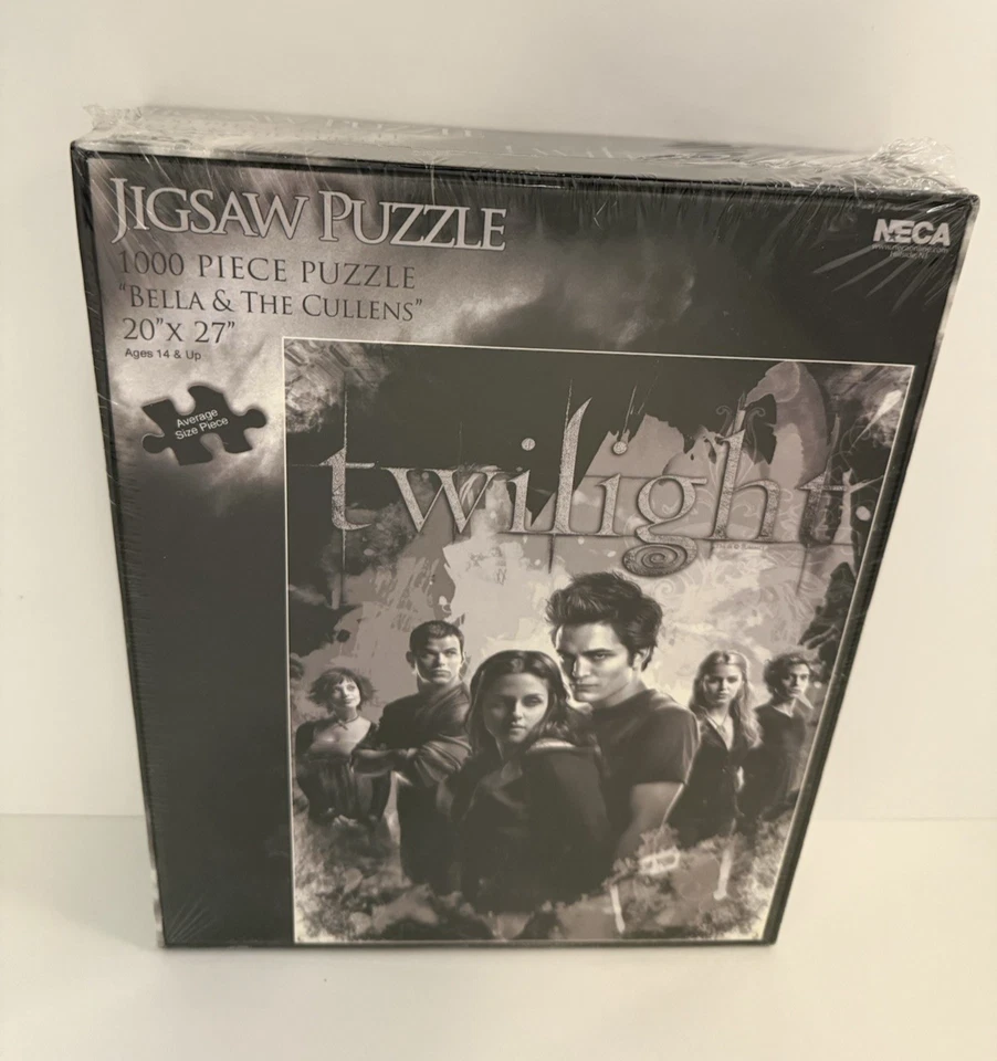 Rompecabezas NECA Twilight 1000 piezas "Bella & the Cullens" blanco y negro 20 x 27 pulgadas Foto 2 de 2