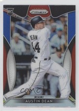 2019 Panini Prizm Tier III Red White & Blue Prizm Austin Dean #275 fm0