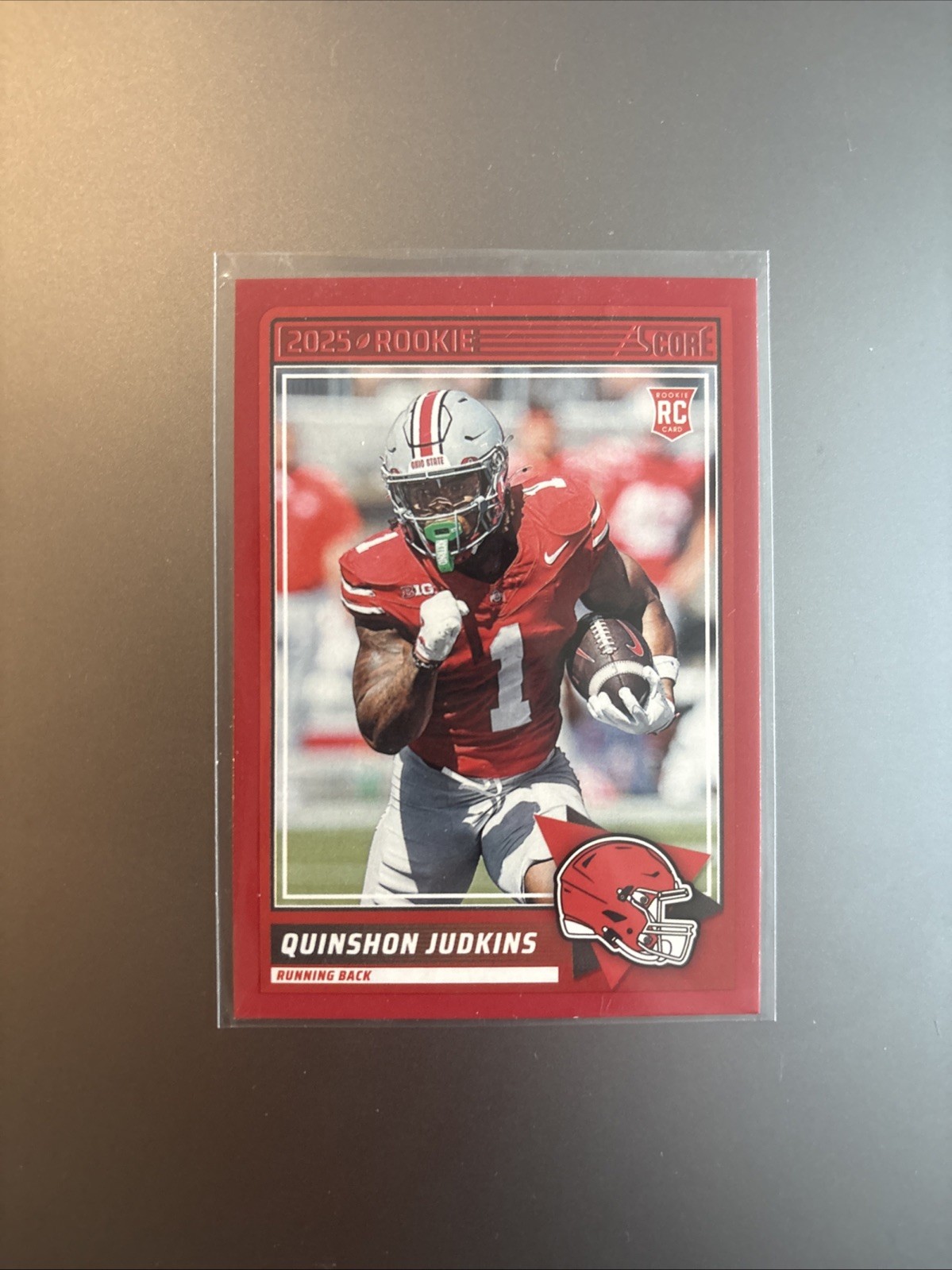 2025 Score - Rookies Quinshon Judkins #38 Red (RC)