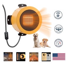 Safe Electric Dog House Heater with Overheat Protection  Waterproof Control