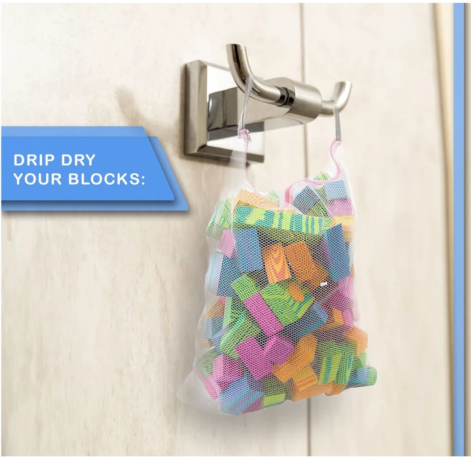 Morvat 300-Piece EVA Foam Building Blocks Play Set + Carry & Dry Bag - Image 2 of 4