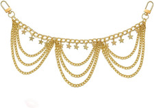 Gold Bag Purse Charms Chain for Handbags with Heart Charms Women Key Chain Pen